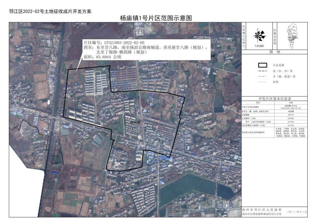 主城煥新進行時2022年揚州這些片區即將啟動拆遷