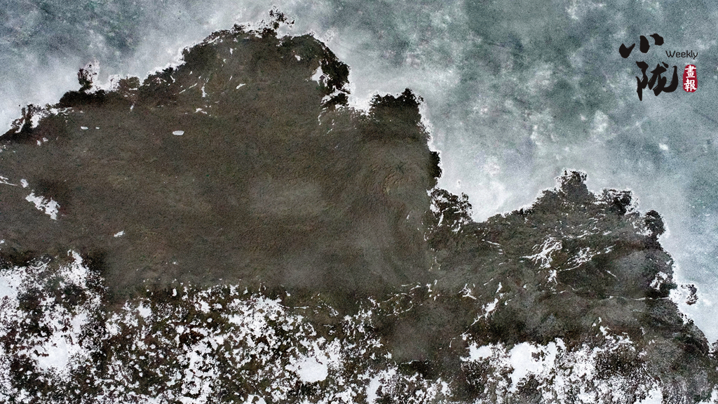 【小陇画报】兰州沿川湖：冰封一潭春水 萌发绿色希望