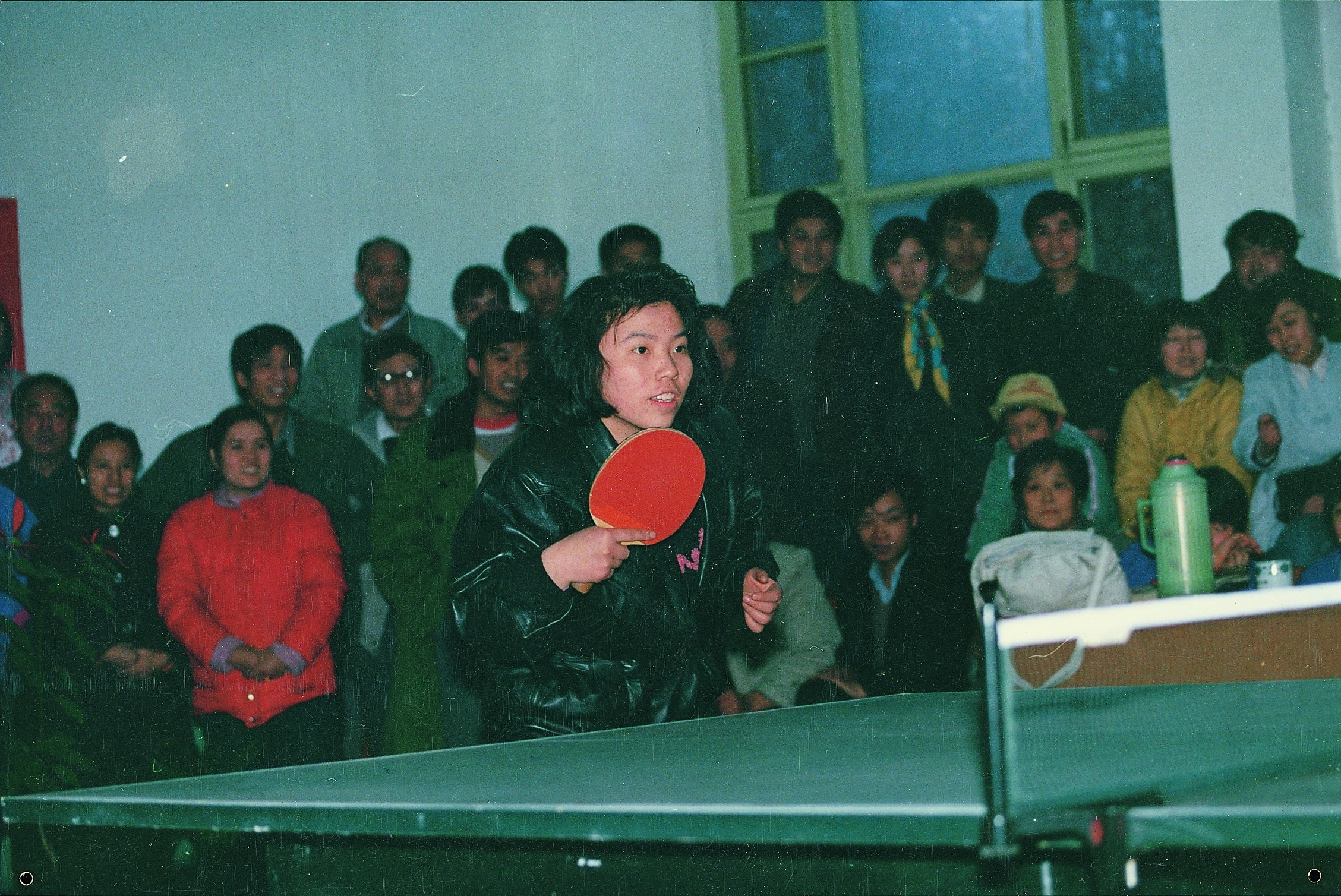 邓亚萍儿时训练照