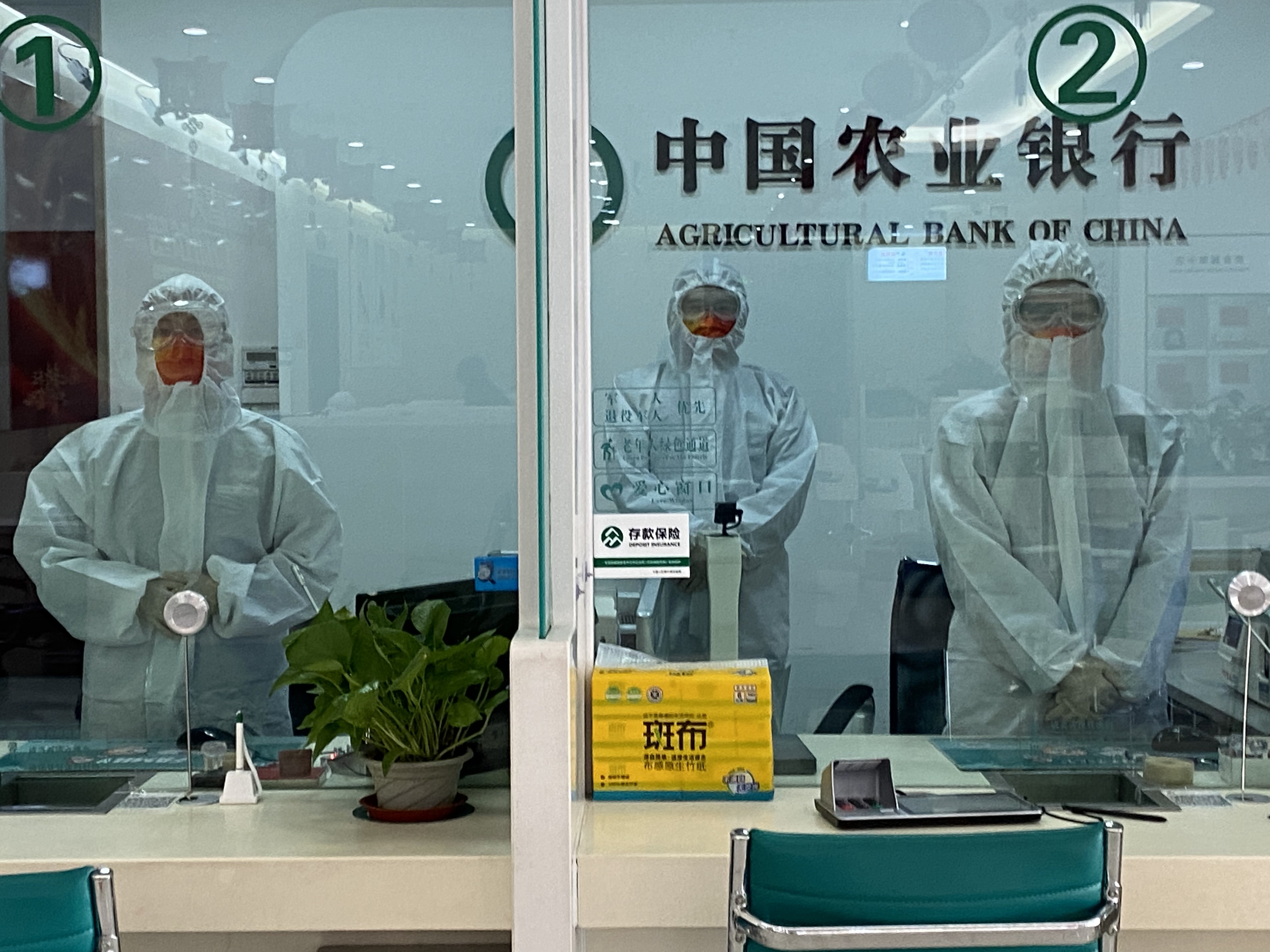 “农”情相伴 合力抗疫 农行与莱西在一起