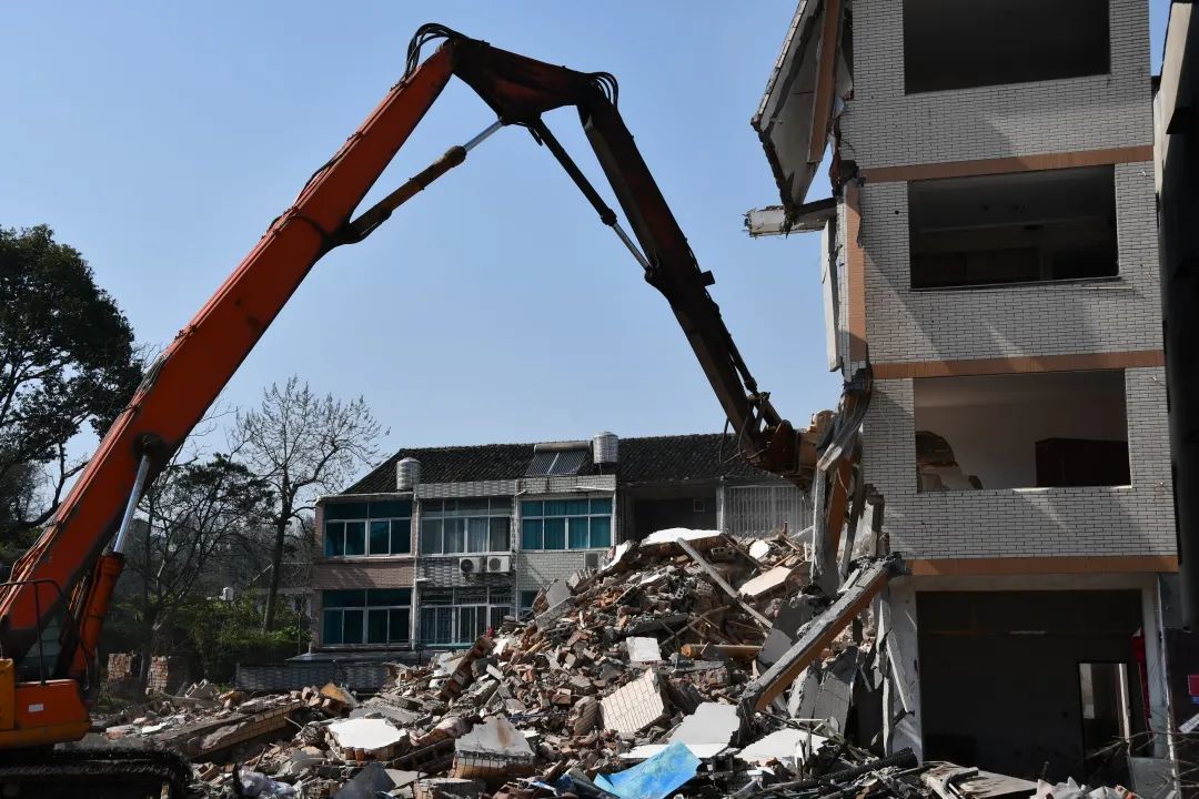 一天拆屋18萬方溫嶺太平街道城村兩改克難攻堅第一槍打響