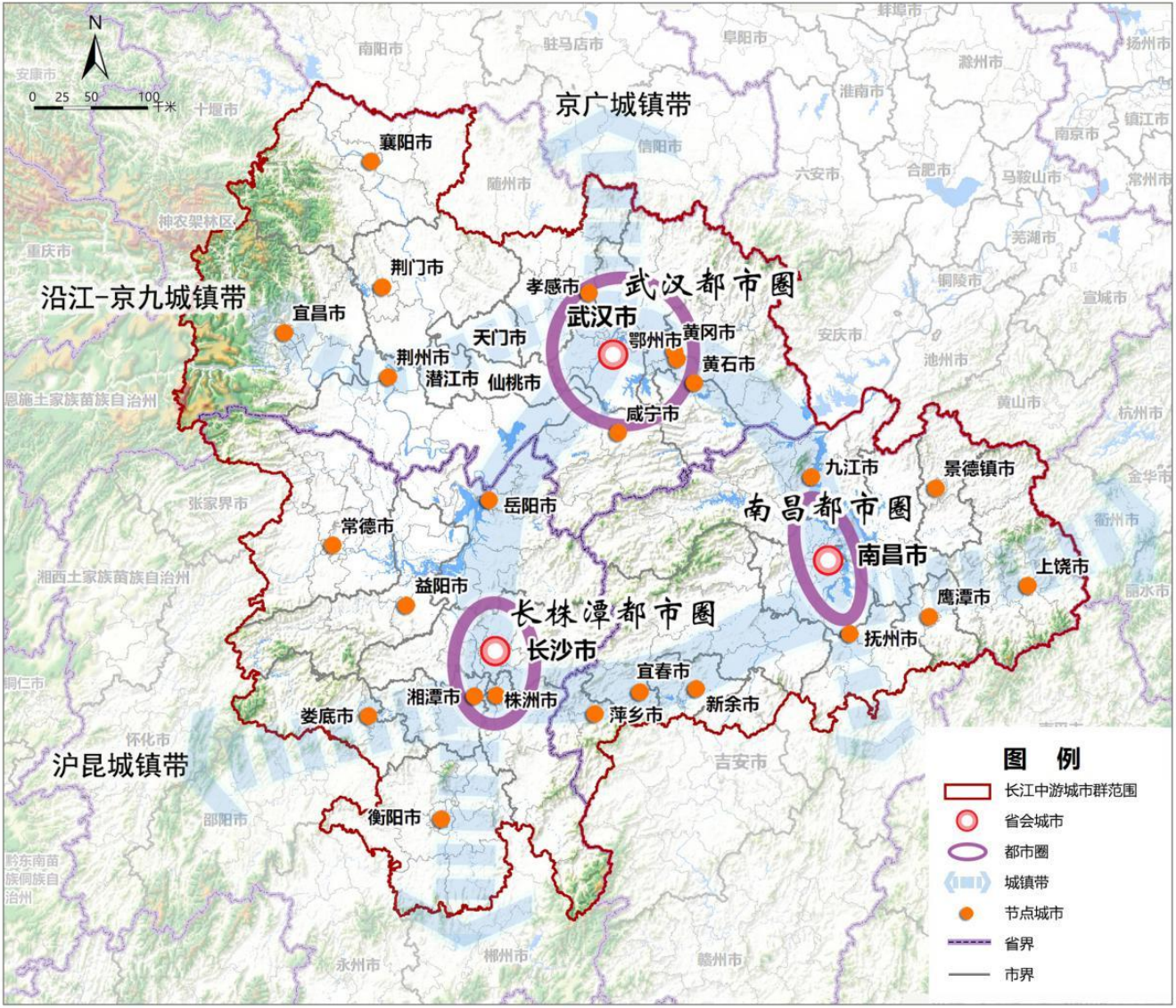 發改委2025年武漢長株潭等都市圈同城化實現實質性突破