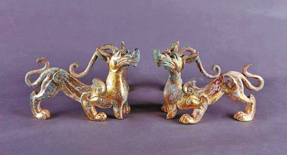 咸阳文物四宝抗疫贴来啦