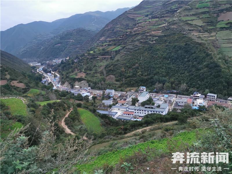 ▲王军的家乡——甘肃陇南礼县的一个小山村