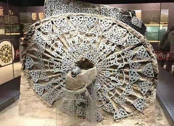 整体打包搬迁至省博物馆的“战国豪车” 甘肃省文旅厅供图