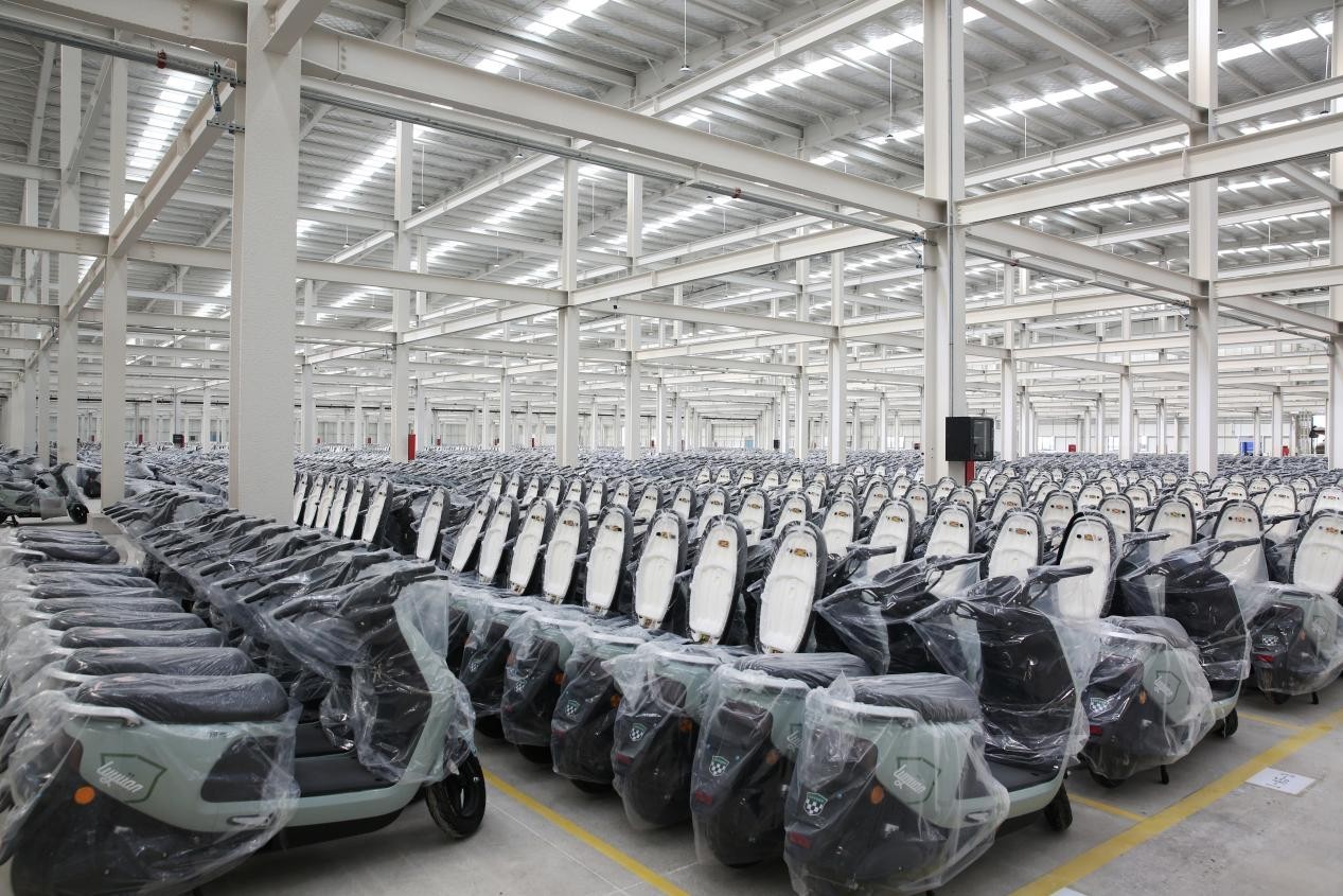 全球最大的电动车智能生产线首辆车下线绿源电动车剑指华东换购潮
