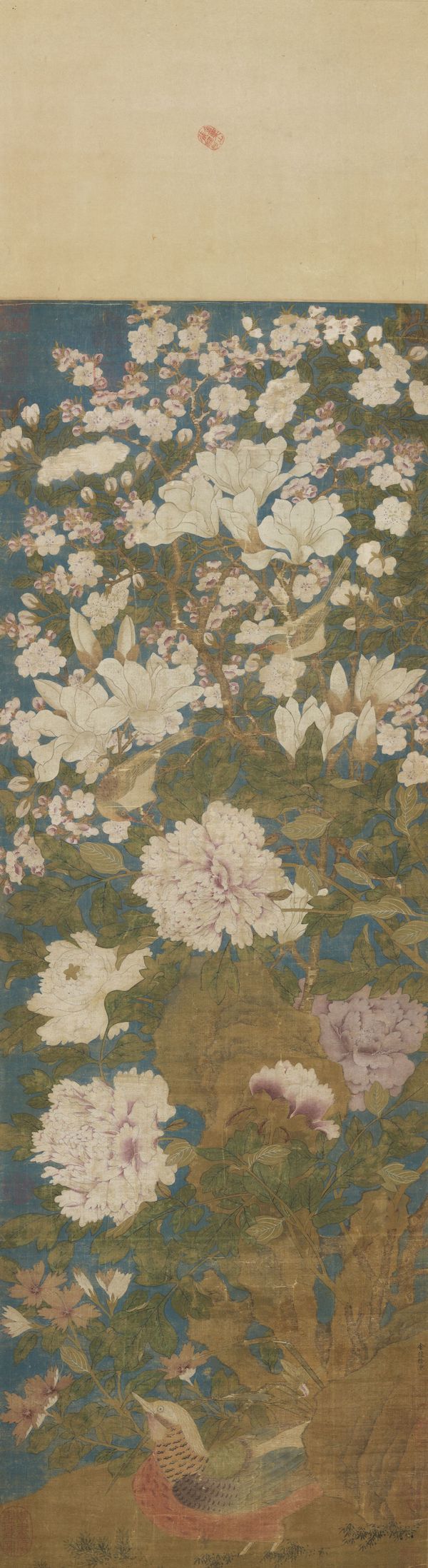 (传)五代南唐 徐熙 《玉堂富贵图》轴 台北故宫博物院藏