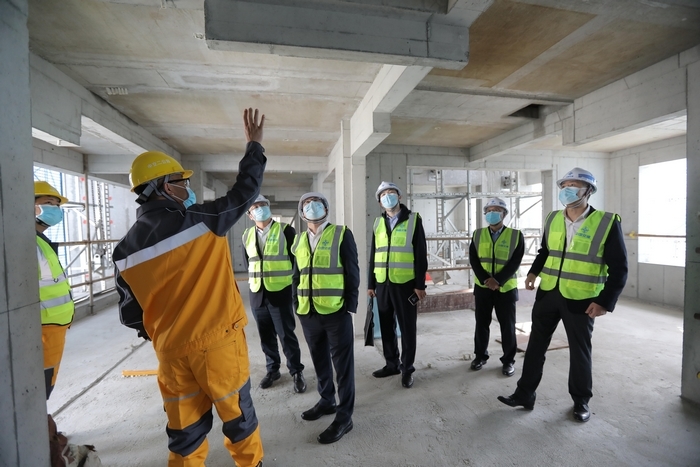 中交二公局成大社区安置房改造项目 以高质量发展助推社区旧貌换新颜