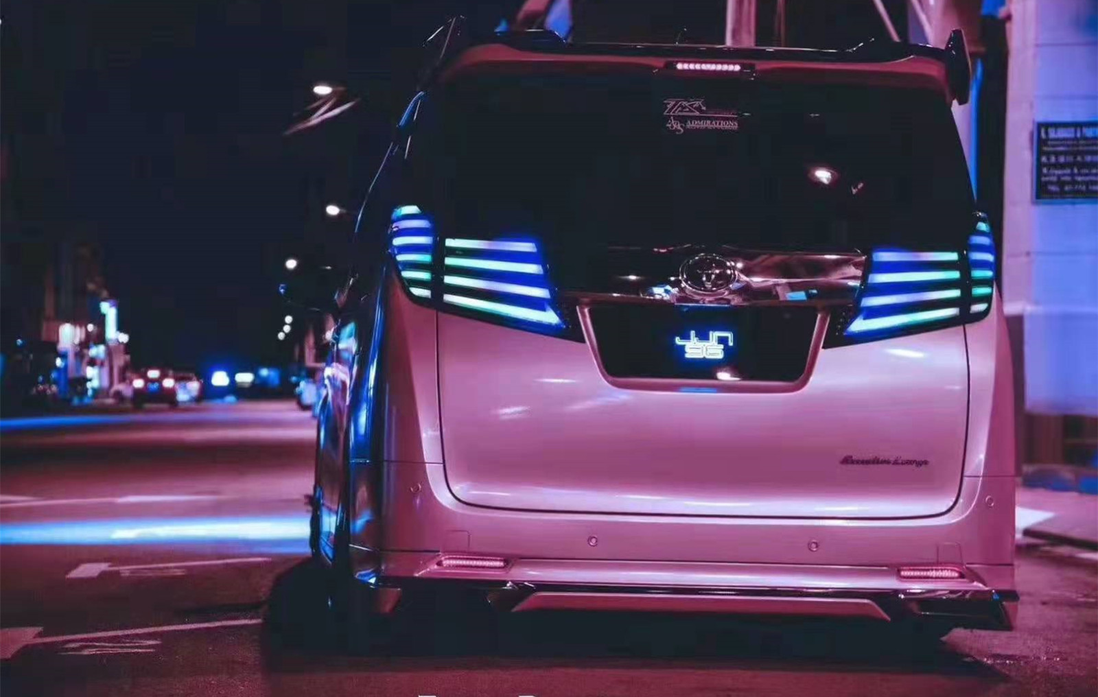 丰田埃尔法改装四座蒙娜丽莎商务报价