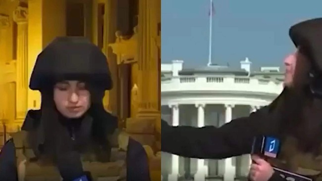 俄媒体人“实地探访”泽连斯基取景地：换错绿幕还去了趟白宫