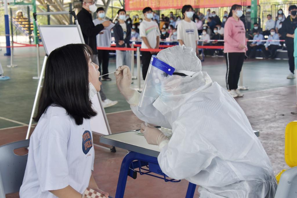 赣州职业技术学院开展2022年春季学期疫情防控应急演练