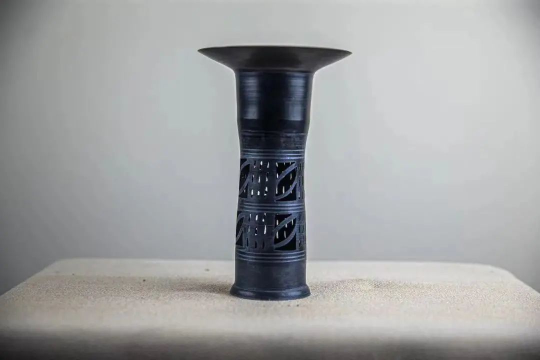 胶州手造艺起欣赏胶州蛋壳黑陶