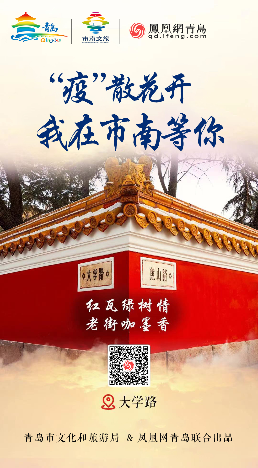 “疫”散花开,我在青岛等你 | ④半城街景半城海,绿树红瓦映市南