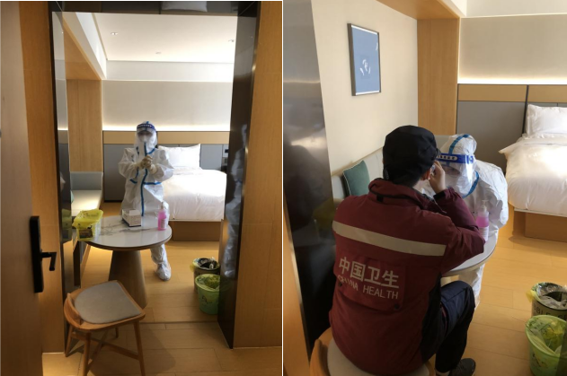 南大二附院援南昌市第九医院抗疫医疗队成建制接管一隔离病区