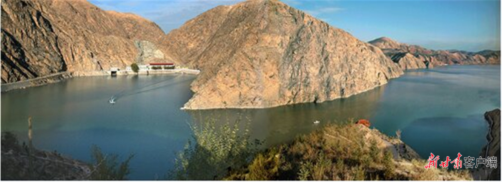 武威市凉州天梯水利风景区(甘肃省水利厅供图)