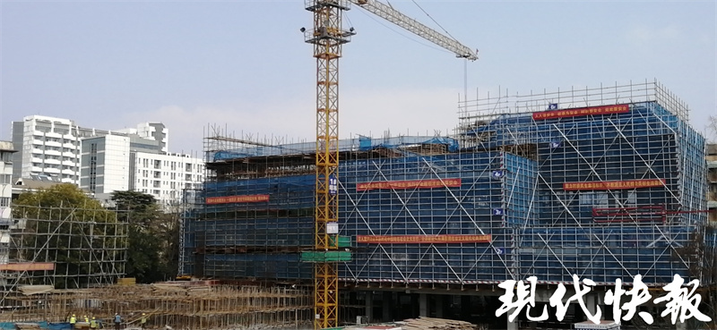 △局部建筑已达6层