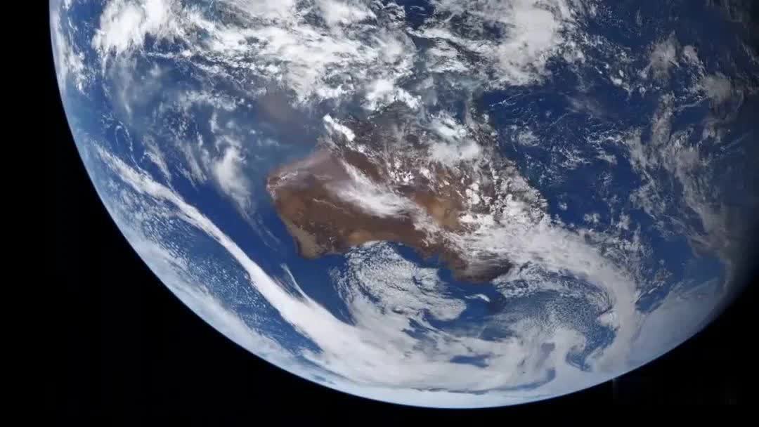 美丽的地球，这就是太空看见的样子，简直绝美