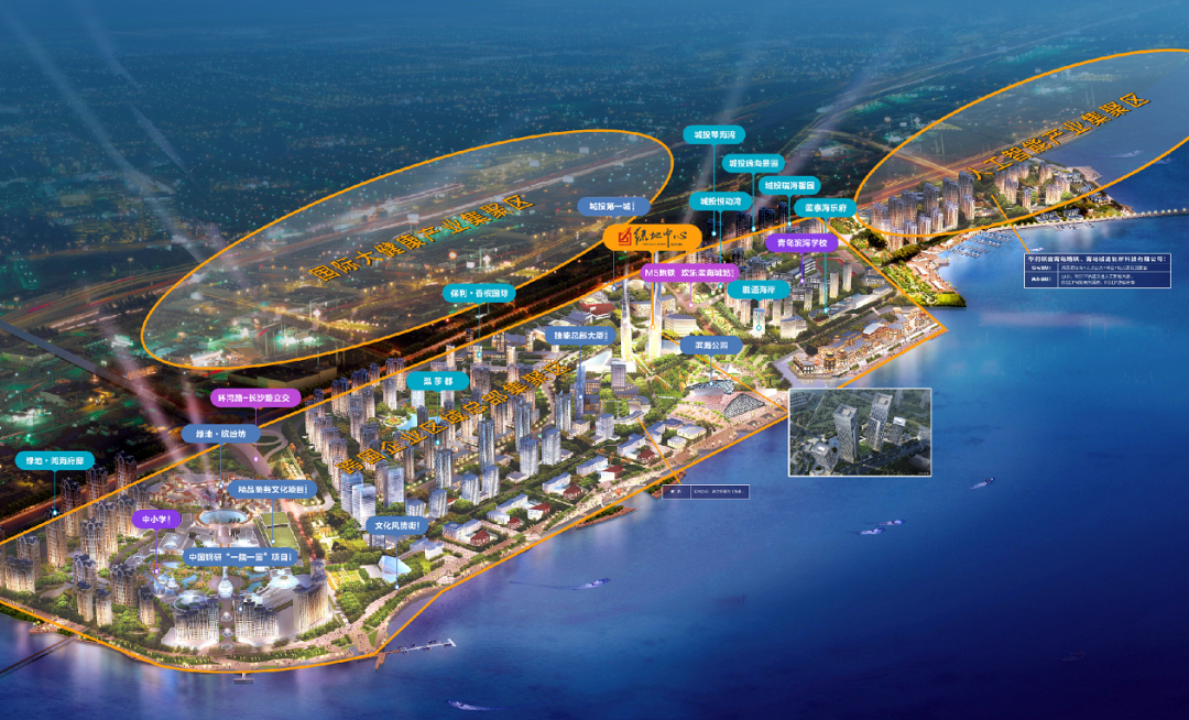 欢乐滨海城规划示意图