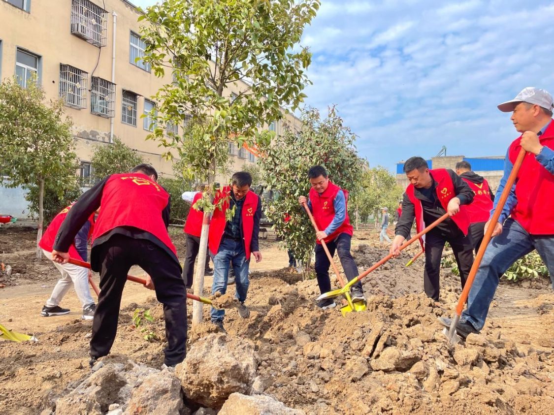 息县路口乡靓了乡村乐了乡亲