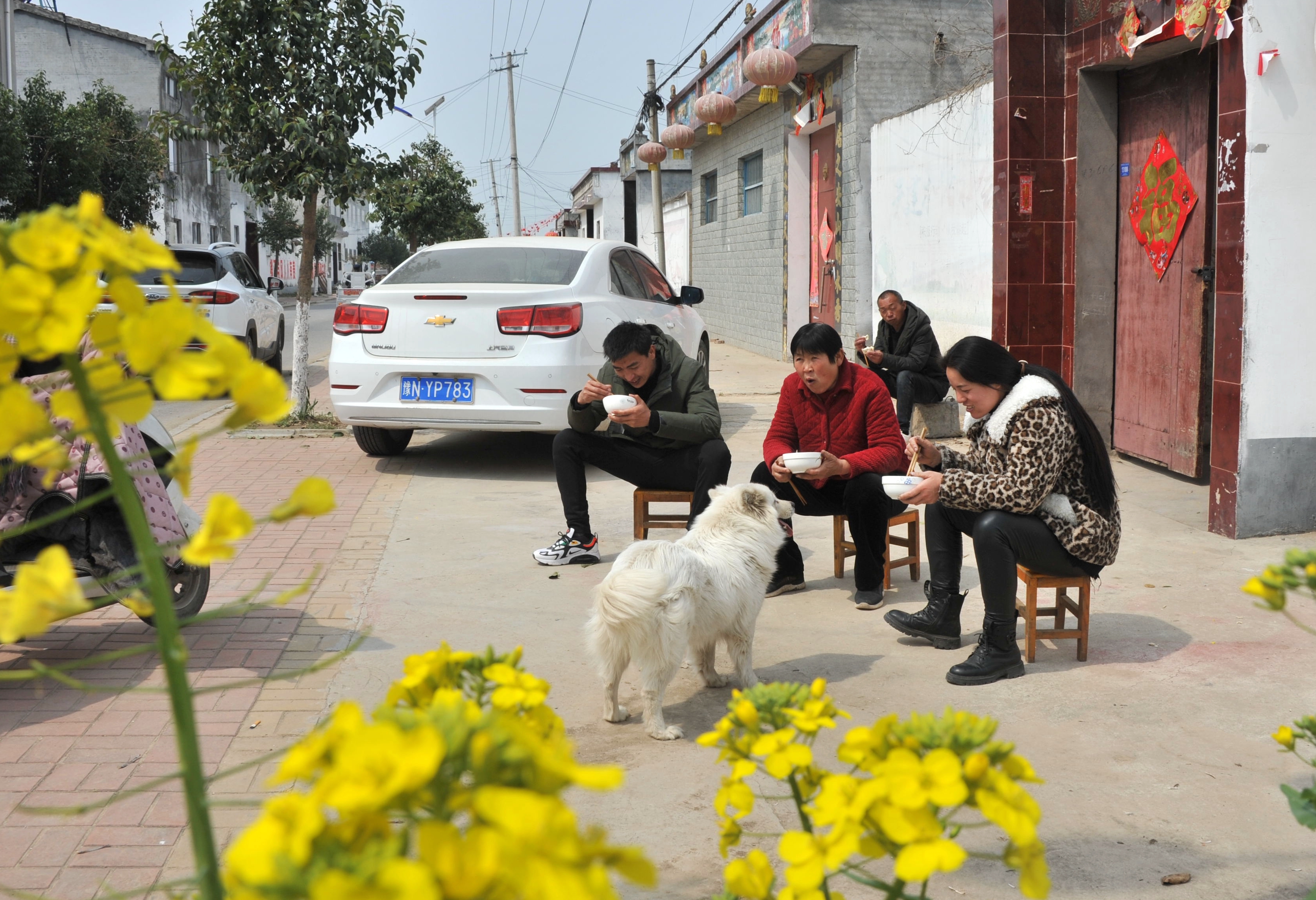 夏邑县业庙乡:幸福的事儿说不完