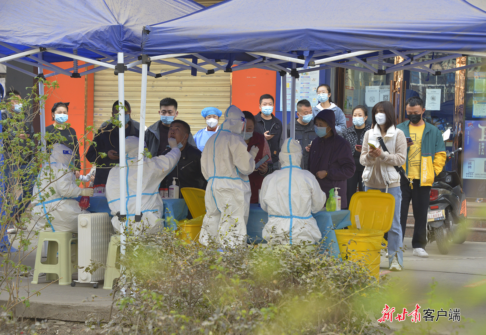 兰州:核酸检测应检尽检 力争实现“动态清零