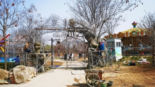 曹州牡丹园备战牡丹节新进展都在这，快来一睹为快吧