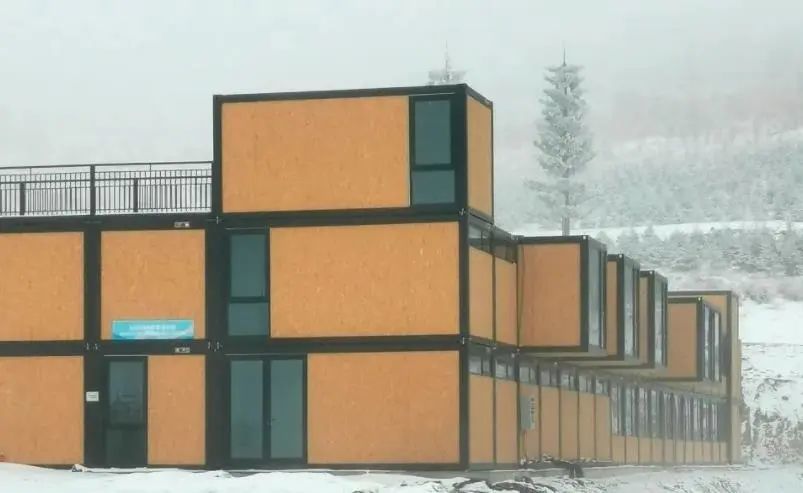 云顶滑雪公园的临时建筑