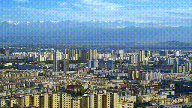 【开放包容夯发展之基 创新实干展肃州之变】城市建设面貌之变