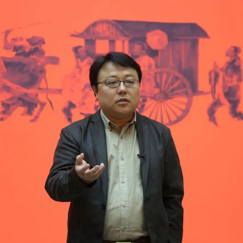 参展画家代表接受专访