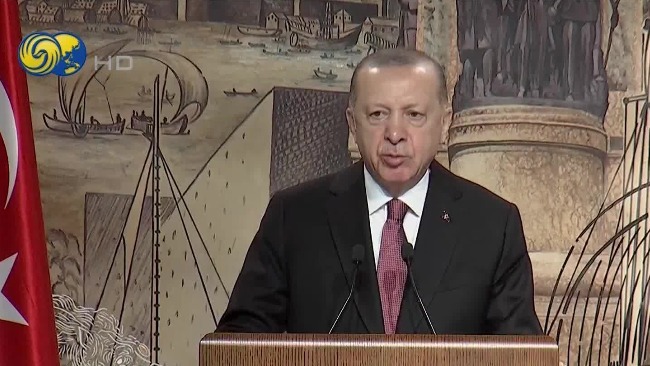 俄乌谈判前 土耳其总统埃尔多安发表讲话