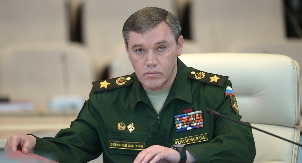 俄军总参谋长瓦列里·格拉西莫夫大将