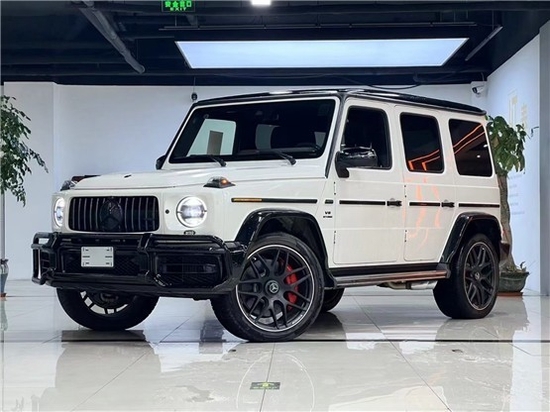 21款奔驰g63报价经典白黑配色amg现车