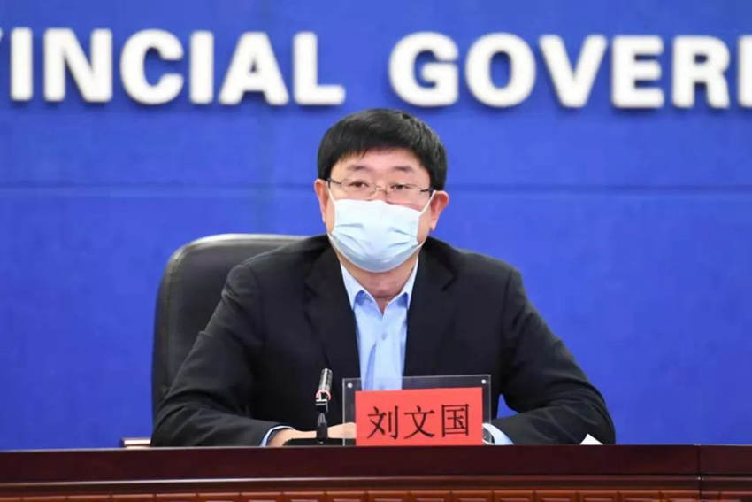 吉林省农业农村厅副厅长刘文国。（吉林发布供图）