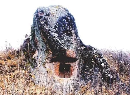 朝那湫汉代神龛 图：李晓斌