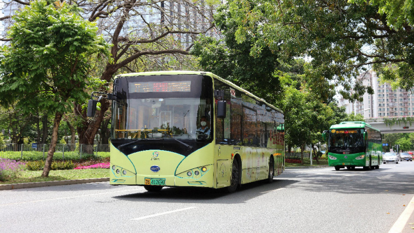 刷新行业纪录 深圳比亚迪纯电动公交车单车行驶里程超64万公里