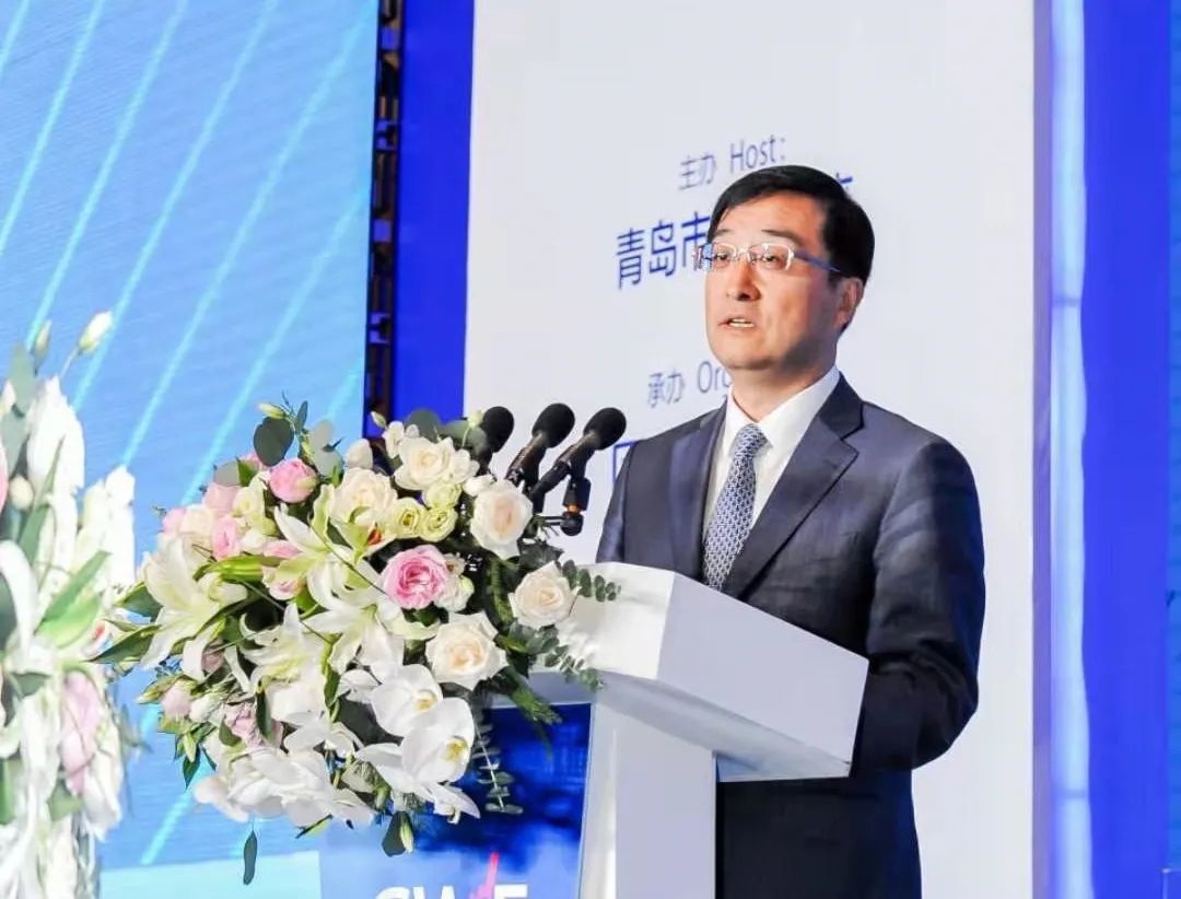 刘强在2019全球（青岛）创投风投大会上致辞