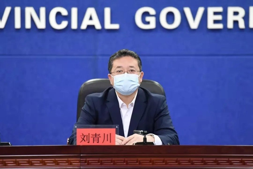 吉林省教育厅副厅长刘青川.(吉林发布供图)