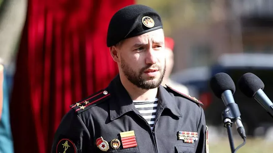 被追授“俄罗斯联邦英雄”称号的顿涅茨克上校弗拉基米尔·佐加