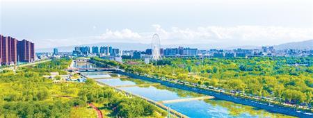 武威市天马湖风光
