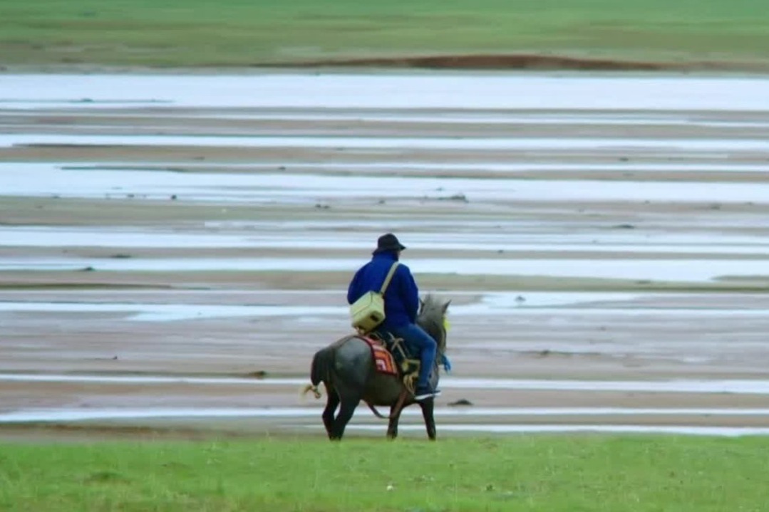 三江源国家公园的建立，让牧人卓玛加又多了一个身份：生态管护员