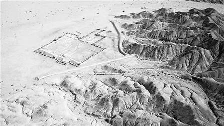 悬泉置遗址示意图