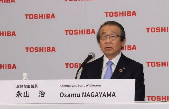 前東芝董事長永山治于去年6月被罷免（圖源：日經(jīng)亞洲）