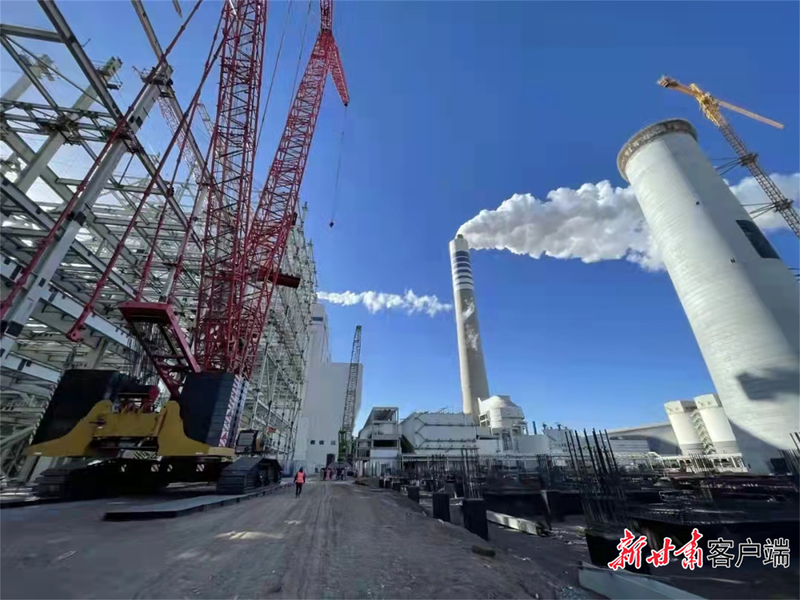 甘肃电投集团常乐电厂加快3、4号机组项目建设