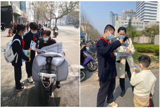 石家庄第二外国语学校：垃圾分类放、美丽石家庄