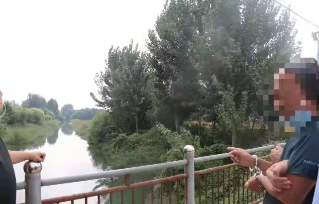 犯罪嫌疑人指认现场