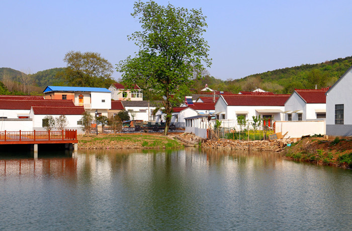 马鞍山善厚镇泉水叮咚的村庄