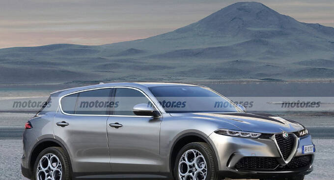 阿尔法·罗密欧castello渲染图曝光配置升级/pk宝马x5-图1