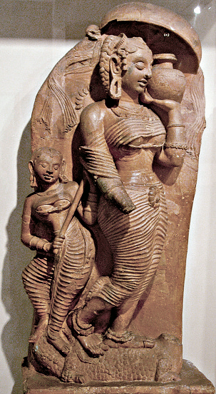 恒河女神（德里国立博物馆藏）