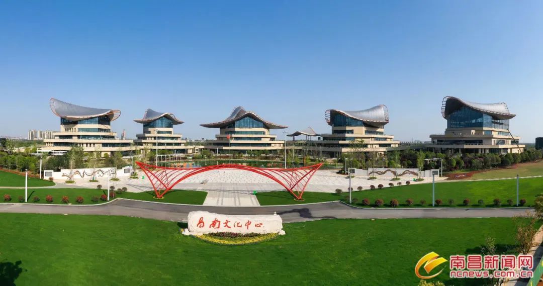 南昌又多了一个新地标昌南文化中心完成主体施工