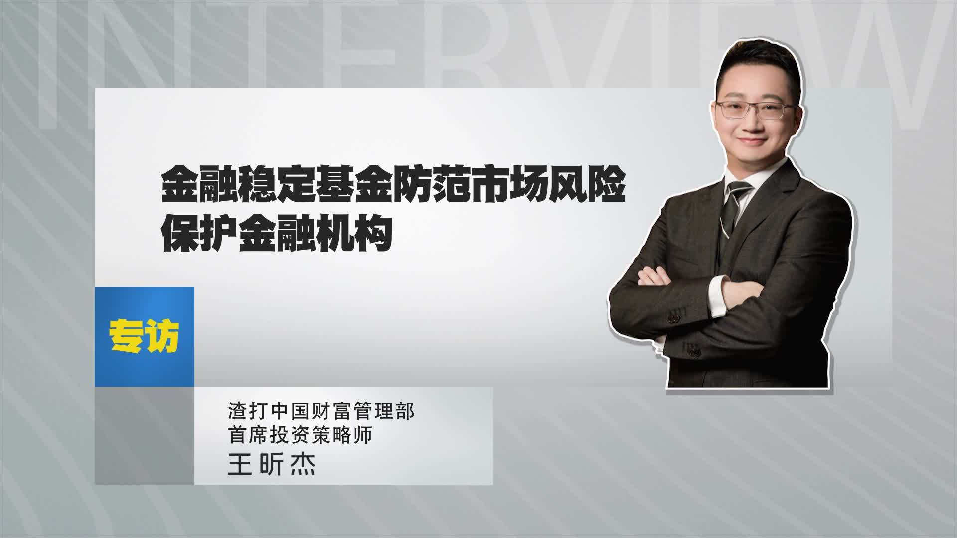 王昕杰：金融稳定基金防范市场风险保护金融机构